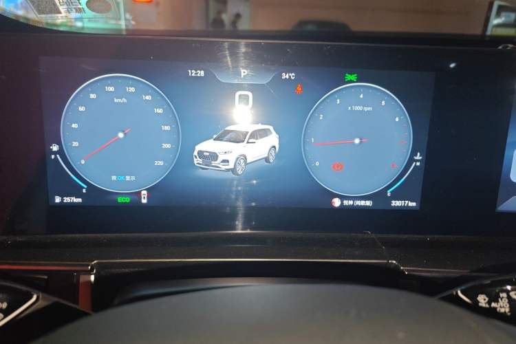 Used Chery Tiggo 8 PLUS 2024 Champion Edition 290TGDI DCT Deluxe Version 7-Seater Instrument Cluster