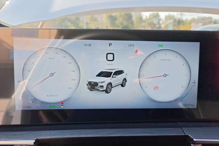 Used Chery Tiggo 8 PLUS 2024 Champion Edition 290TGDI DCT Hao Yue Version 5 Seats Instrument Cluster
