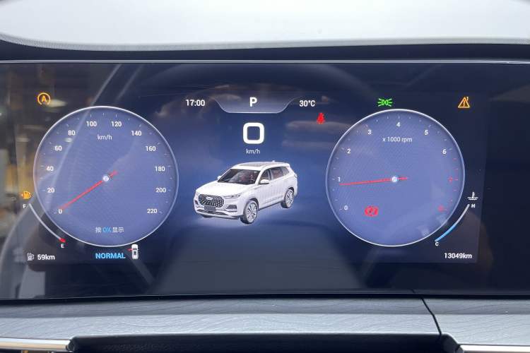 Used Chery Tiggo 8 PLUS 2024 Champion Edition 290TGDI DCT Deluxe Version 5-Seater Odometer Close Up