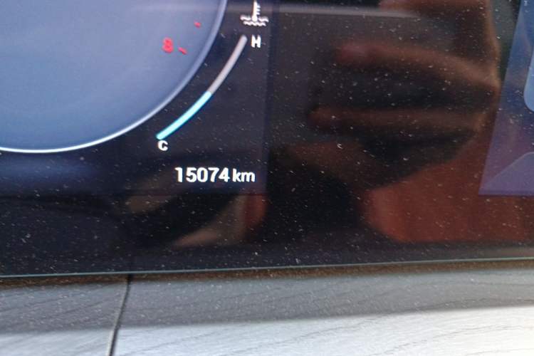 Used Chery Tiggo 8 PLUS 2024 Champion Edition 290TGDI DCT Deluxe Version 5-Seater Odometer Close Up