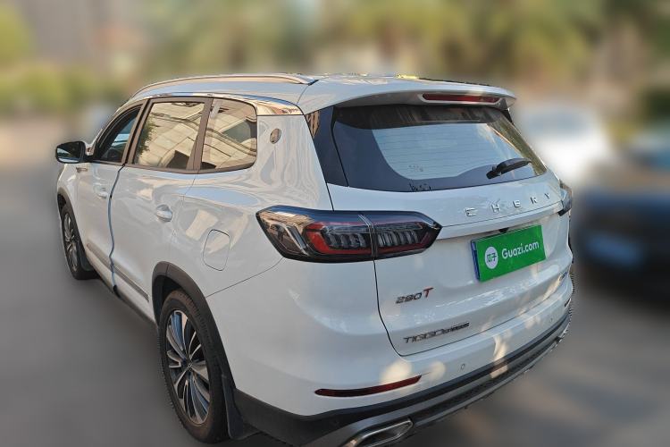 Used Chery Tiggo 8 PLUS 2024 Champion Edition 290TGDI DCT Deluxe Version 5-Seater Rear Left 45 Deg