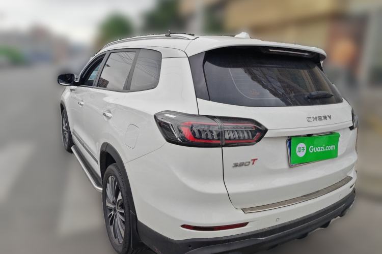 Used Chery Tiggo 8 PLUS 2024 Champion Edition 390TGDI DCT Bold Version 7-Seater Rear Left 45 Deg