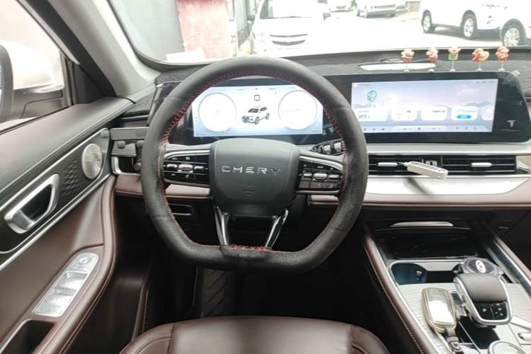 Used Chery Tiggo 8 PLUS 2024 Champion Edition 290TGDI DCT Deluxe Version 7-Seater Steering Wheel
