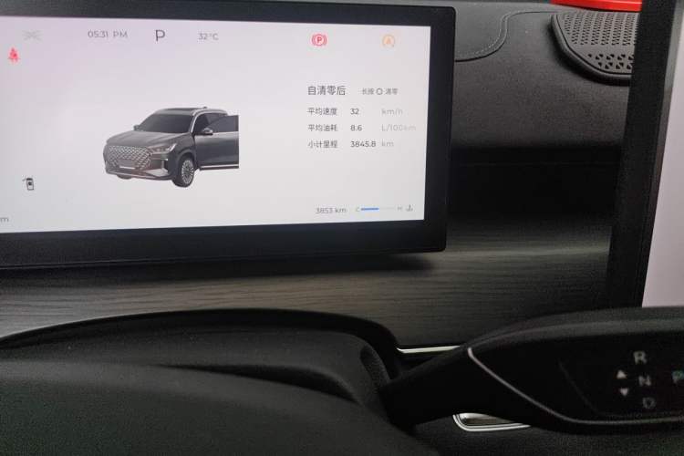 Used Chery Tiggo 8 PLUS 2025 Model 290TGDI DCT Chufeng Edition—5 Seaters Odometer Close Up
