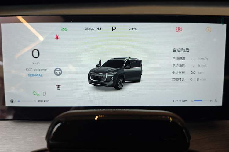 Used Chery Tiggo 8 PLUS 2025 290TGDI DCT Prestige 5-Seater Instrument Cluster