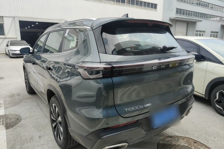 Used Chery Tiggo 8 PLUS 2025 290TGDI DCT Prestige 5-Seater Rear Left 45 Deg