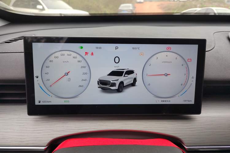 Used Chery Tiggo 8 PLUS 2025 290TGDI DCT Luxury 5-Seater Instrument Cluster