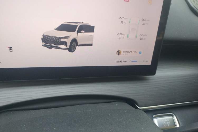 Used Chery Tiggo 8 PLUS 2025 Model 290TGDI DCT Chufeng Edition—5 Seaters Odometer Close Up