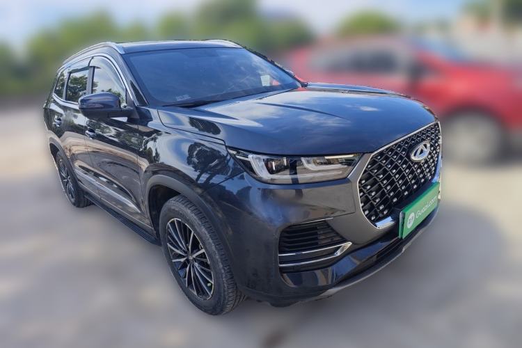 Used Chery Tiggo 8 PLUS Kunpeng e+ 2022 PHEV 1.5T WindStyle e+ Front Right 45 Deg