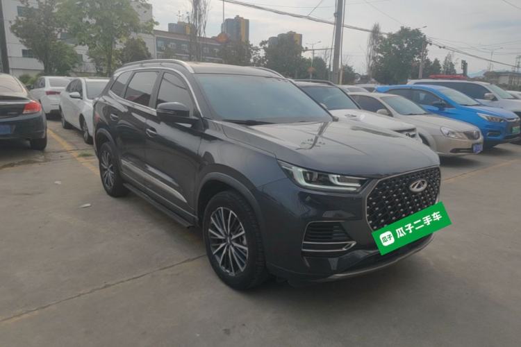 Used Chery Tiggo 8 PLUS Kunpeng e+ 2022 PHEV 1.5T WindStyle e+ Front Right 45 Deg