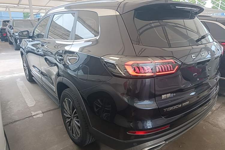 Used Chery Tiggo 8 PLUS Kunpeng e+ 2022 PHEV 1.5T WindStyle e+ Rear Left 45 Deg