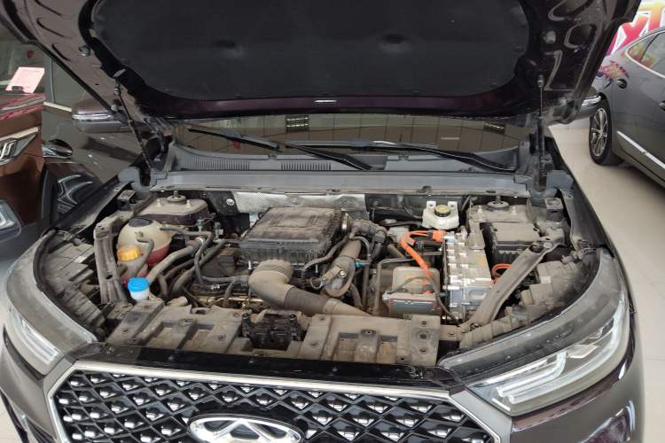 Used Chery Tiggo 8 PLUS Kunpeng e+ 2022 PHEV 1.5T WindStyle e+ Engine Bay