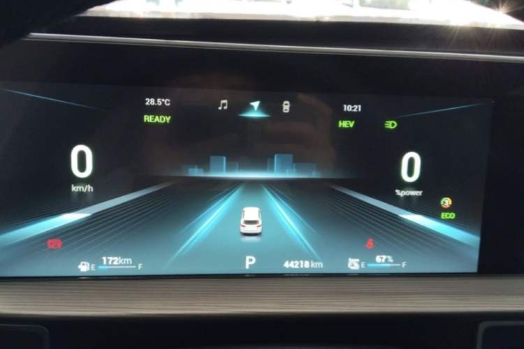Used Chery Tiggo 8 PLUS Kunpeng e+ 2022 PHEV 1.5T WindStyle e+ Odometer Close Up