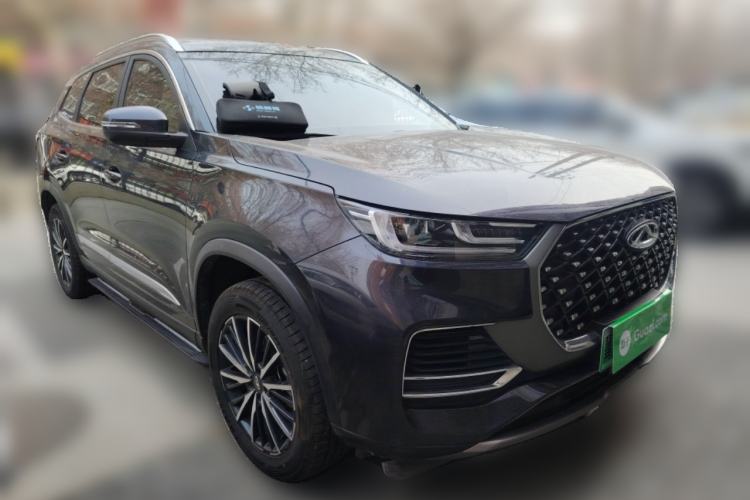 Used Chery Tiggo 8 PLUS Kunpeng e+ 2022 PHEV 1.5T WindStyle e+ Front Right 45 Deg