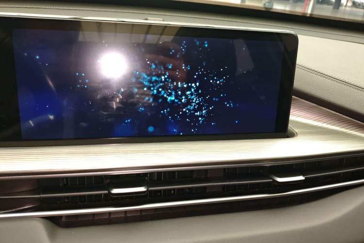 Used Chery Tiggo 8 PLUS Kunpeng e+ 2022 PHEV 1.5T WindStyle e+ Audio And AC Panel