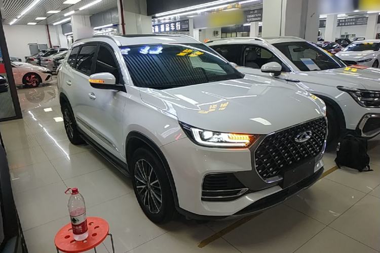 Used Chery Tiggo 8 PLUS Kunpeng e+ 2022 PHEV 1.5T Comfort e+ Front Right 45 Deg