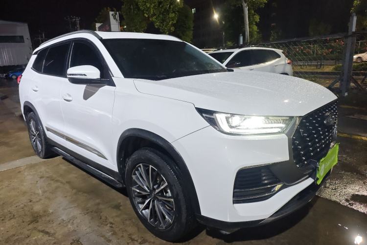 Used Chery Tiggo 8 PLUS Kunpeng e+ 2022 PHEV 1.5T WindStyle e+ Front Right 45 Deg