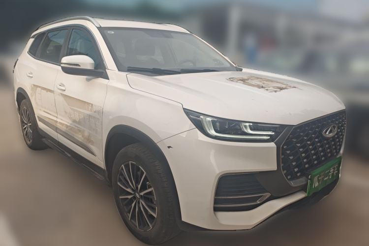 Used Chery Tiggo 8 PLUS Kunpeng e+ 2022 PHEV 1.5T WindStyle e+ Front Right 45 Deg