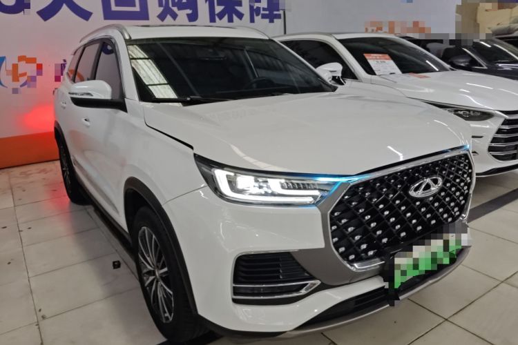 Used Chery Tiggo 8 PLUS Kunpeng e+ 2022 PHEV 1.5T WindStyle e+ Front Right 45 Deg