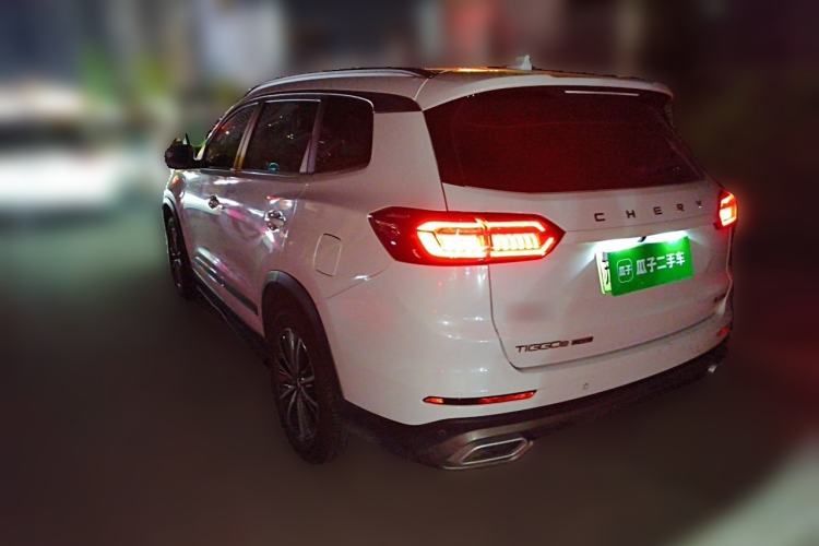 Used Chery Tiggo 8 PLUS Kunpeng e+ 2022 PHEV 1.5T WindStyle e+ Rear Left 45 Deg
