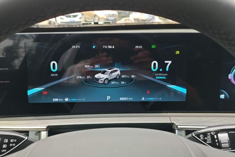 Used Chery Tiggo 8 PRO 2022 290T Two-Wheel Drive Haohan Edition 5 Seats Instrument Cluster