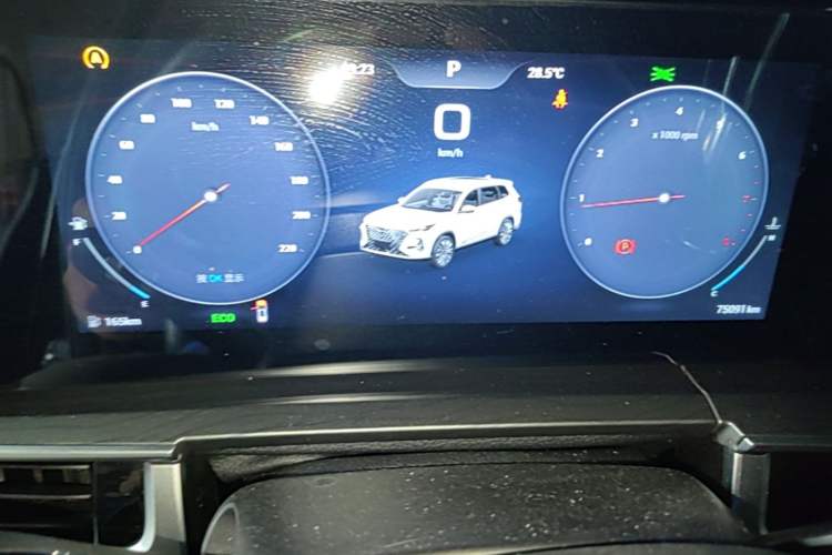 Used Chery Tiggo 8 PRO 2022 290T Two-Wheel Drive Haohan Edition 5 Seats Instrument Cluster