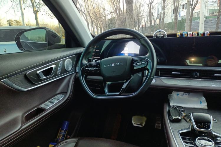 Used Chery Tiggo 8 PRO 2022 390T Four-Wheel Drive Storm Edition 5 Seats Steering Wheel