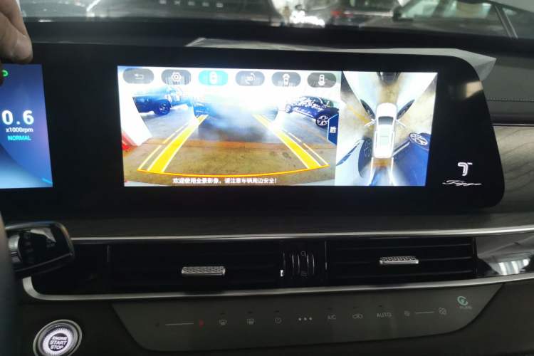 Used Chery Tiggo 8 PRO 2022 390T Four-Wheel Drive Storm Edition 5 Seats Audio And AC Panel