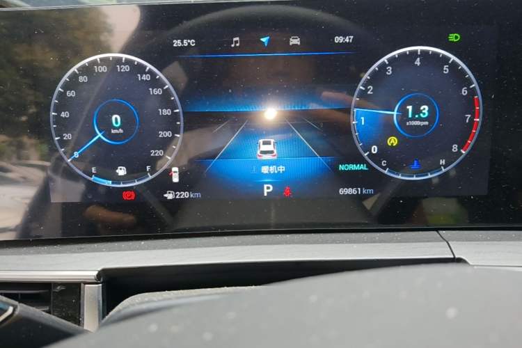 Used Chery Tiggo 8 PRO 2022 390T All-Wheel-Drive Ocean Edition 5 Seats Instrument Cluster