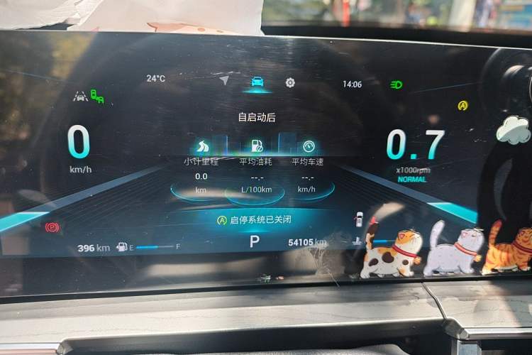 Used Chery Tiggo 8 PRO 2022 390T Four-Wheel Drive Storm Edition 5 Seats Instrument Cluster