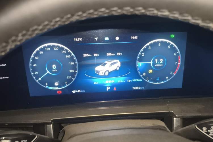 Used Chery Tiggo 8 PRO 2022 290T Two-Wheel Drive Haohan Edition 5 Seats Instrument Cluster