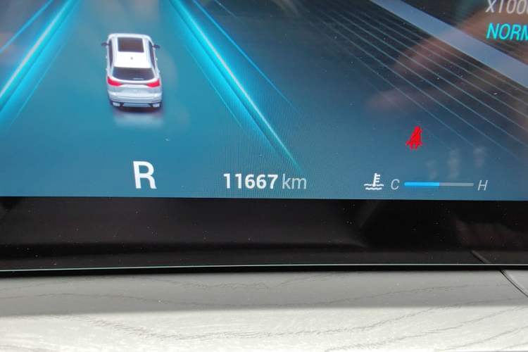 Used Chery Tiggo 8 PRO 2022 390T Two-Wheel Drive Vast Edition 5 Seats Odometer Close Up
