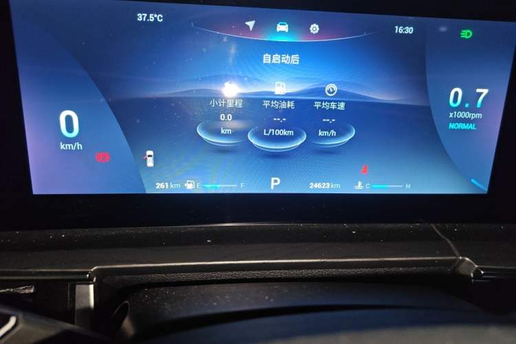 Used Chery Tiggo 8 PRO 2022 390T Two-Wheel Drive Vast Edition 5 Seats Odometer Close Up