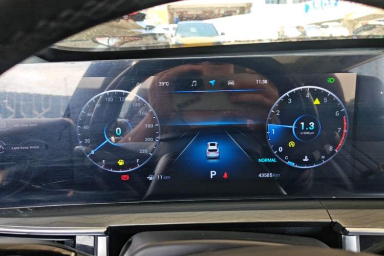 Used Chery Tiggo 8 PRO 2022 390T Two-Wheel Drive Haohan Edition 7-Seater Instrument Cluster