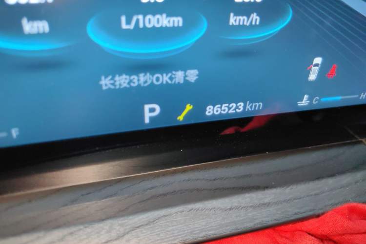 Used Chery Tiggo 8 PRO 2022 290T Two-Wheel Drive Haohan Edition 5 Seats Odometer Close Up