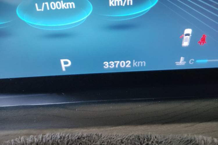Used Chery Tiggo 8 PRO 2022 290T Two-Wheel Drive Storm Edition 5 Seats Odometer Close Up