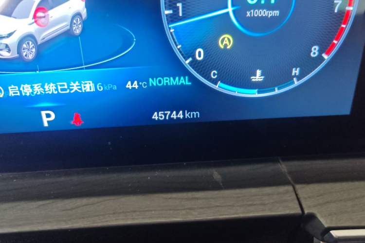 Used Chery Tiggo 8 PRO 2022 290T Two-Wheel Drive Haohan Edition 5 Seats Odometer Close Up