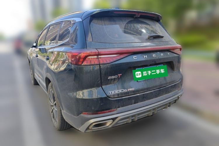 Used Chery Tiggo 8 PRO 2022 290T Two-Wheel Drive Haohan Edition 7 Seats Rear Left 45 Deg