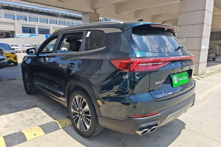 Used Chery Tiggo 8 PRO 2022 390T Two-Wheel Drive Haohan Edition 7-Seater Rear Left 45 Deg