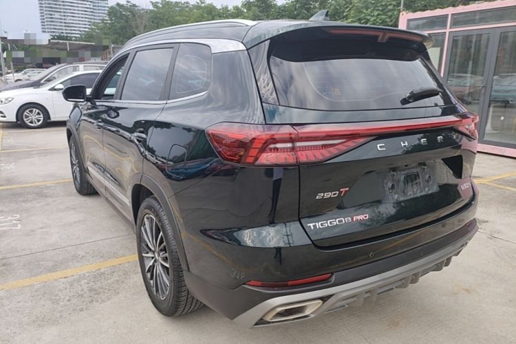 Used Chery Tiggo 8 PRO 2022 290T Two-Wheel Drive Haohan Edition 5 Seats Rear Left 45 Deg