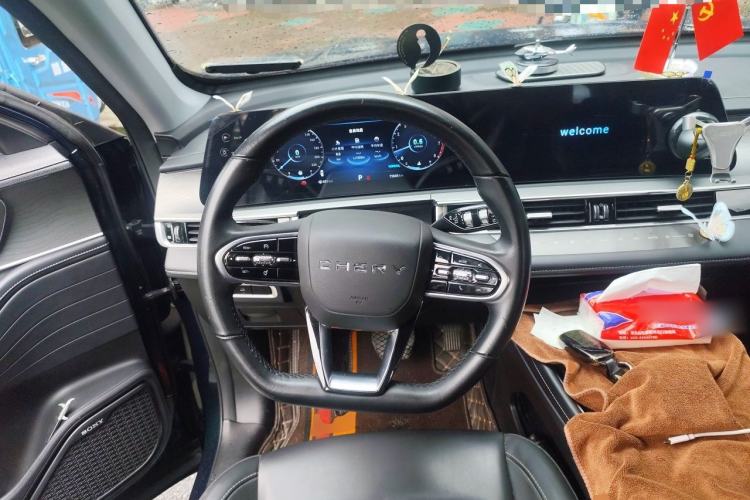 Used Chery Tiggo 8 PRO 2022 390T Two-Wheel Drive Vast Edition 5 Seats Steering Wheel