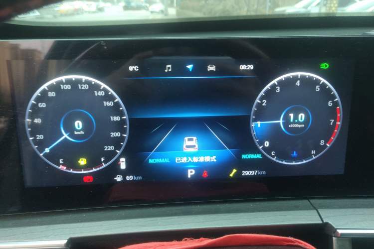 Used Chery Tiggo 8 PRO 2022 290T Two-Wheel Drive Sky Dome Edition 5 Seats Instrument Cluster