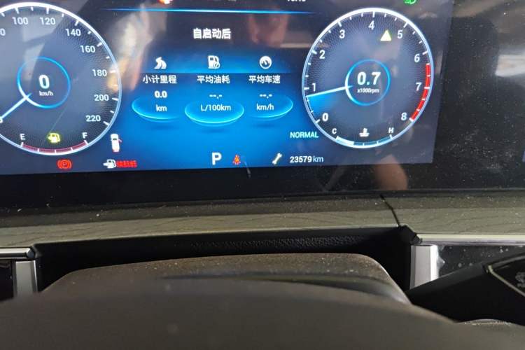 Used Chery Tiggo 8 PRO 2022 290T Two-Wheel Drive Sky Dome Edition 7 Seats Odometer Close Up