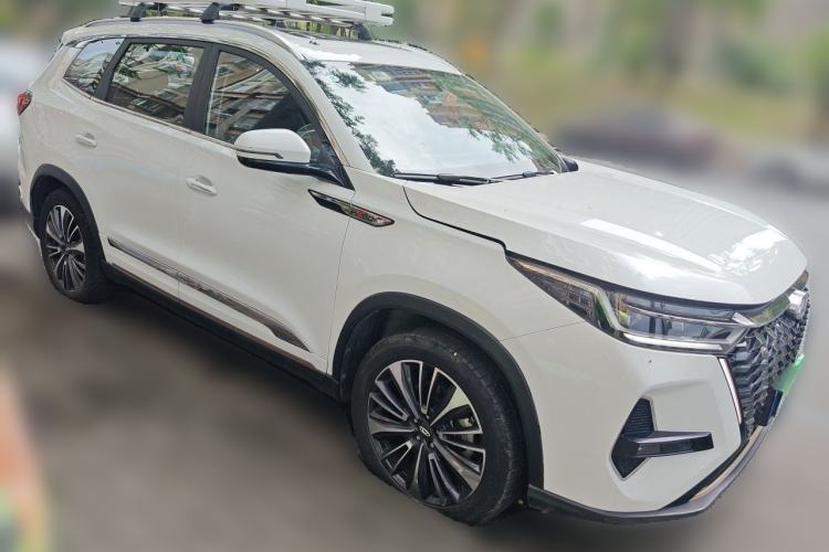 Used Chery Tiggo 8 PRO 2022 390T All-Wheel-Drive Ocean Edition 5 Seats Front Right 45 Deg