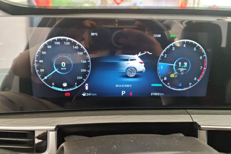Used Chery Tiggo 8 PRO 2022 290T Two-Wheel Drive Haohan Edition 7 Seats Instrument Cluster