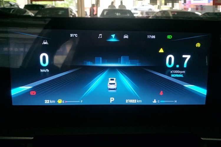 Used Chery Tiggo 8 PRO 2022 290T Two-Wheel Drive Haohan Edition 5 Seats Instrument Cluster