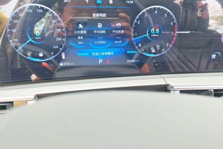 Used Chery Tiggo 8 PRO 2022 290T Two-Wheel Drive Haohan Edition 5 Seats Odometer Close Up