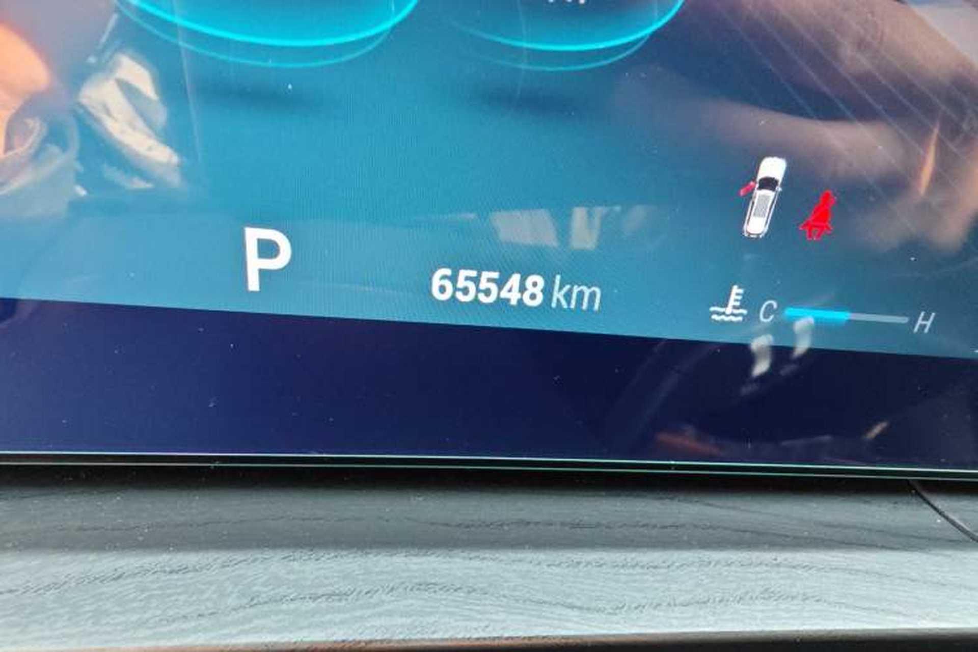 Used Chery Tiggo 8 PRO 2022 290T Two-Wheel Drive Haohan Edition 7 Seats Odometer Close Up