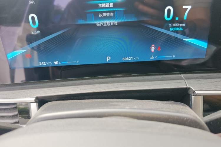 Used Chery Tiggo 8 PRO 2022 390T All-Wheel-Drive Ocean Edition 5 Seats Odometer Close Up