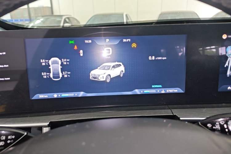 Used Chery Tiggo 8 PRO 2024 Champion Edition 290T Two-Wheel Drive Peak Version 5 Seats Instrument Cluster